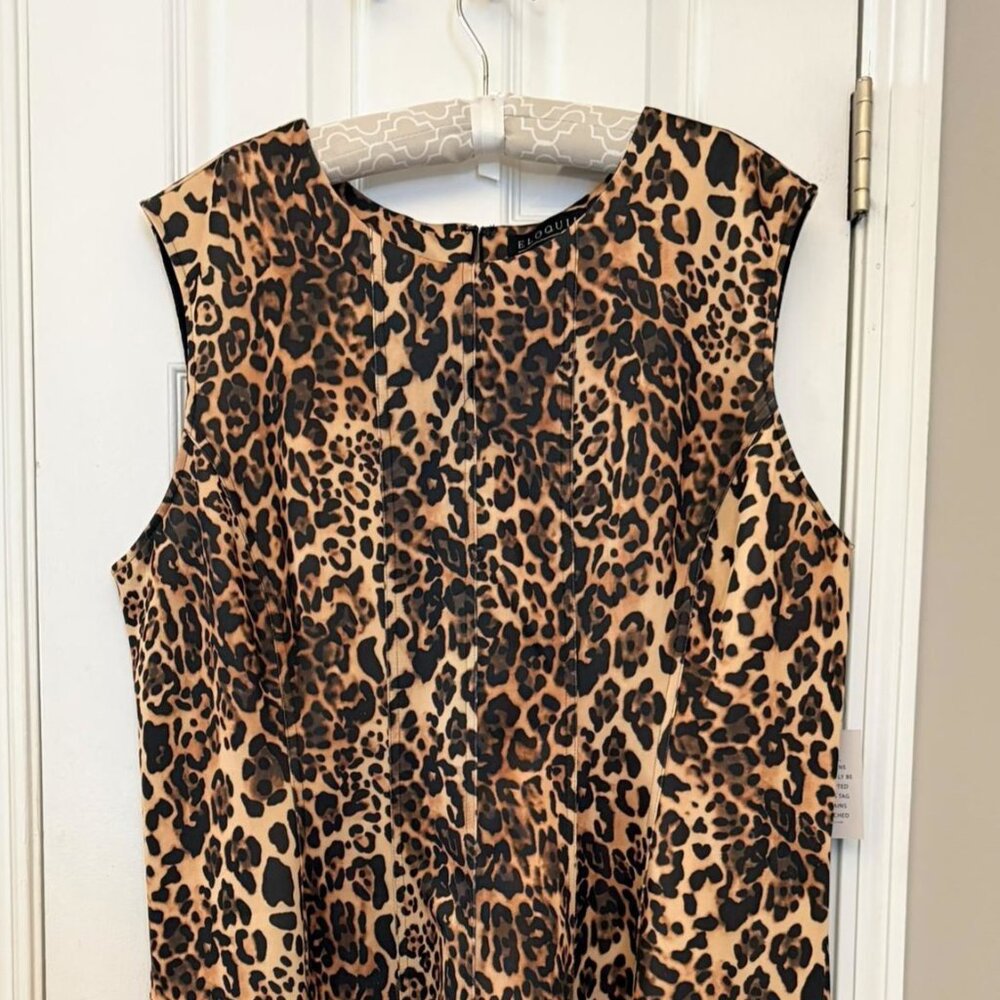 NWT Leopard Print Eloquii Dress Size 22